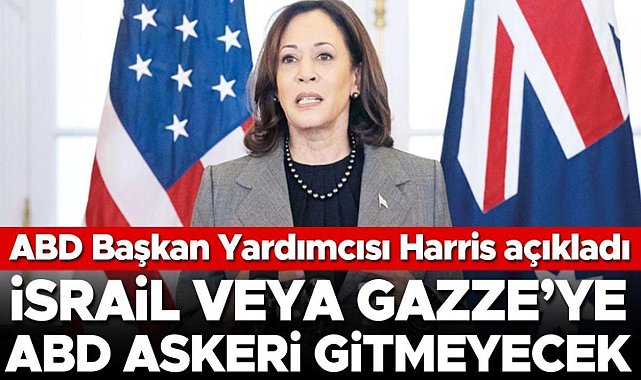 ABD Başkan Yardımcısı Harris açıkladı: