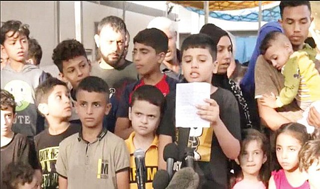 Çocuklar Gazzede Hayat İstiyor: Umutsuz Çığlık Yerine Getirilmeyen Dilek!