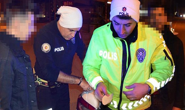 Drift yaparken polise yakalandı, alkollü çıktı! İntihar edeceğini söyleyince gözaltına alındı!