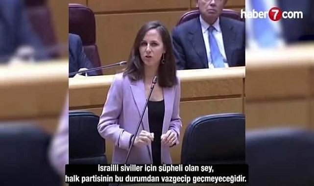 İspanyol Bakan Belarra: İsrail ile Diplomatik İlişkilerimizi Sonlandıralım!