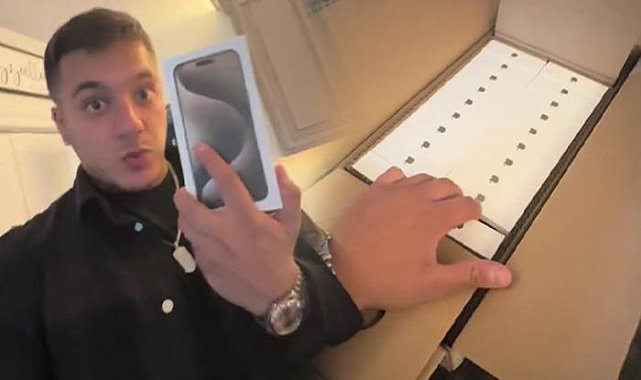 Kendisine yanlışlıkla 60 iPhone 15 Pro Max gönderildiğini iddia etti! Yapılan hesaplamadan çıkan sonuç dudak uçuklattı!