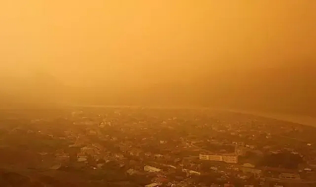 Kuzey Afrika'dan Gelen Toz Fırtınası Etkisini Sürdürüyor!